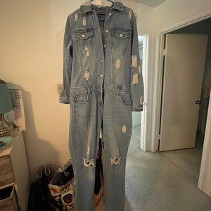Jean pant jumpsuit